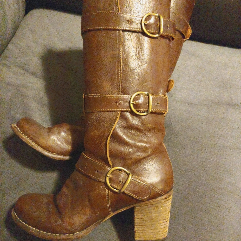 Fiorentini + Baker Billie Brown Leather Boots